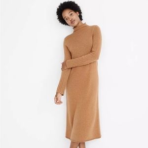 Madewell Cashmere mock neck dress
